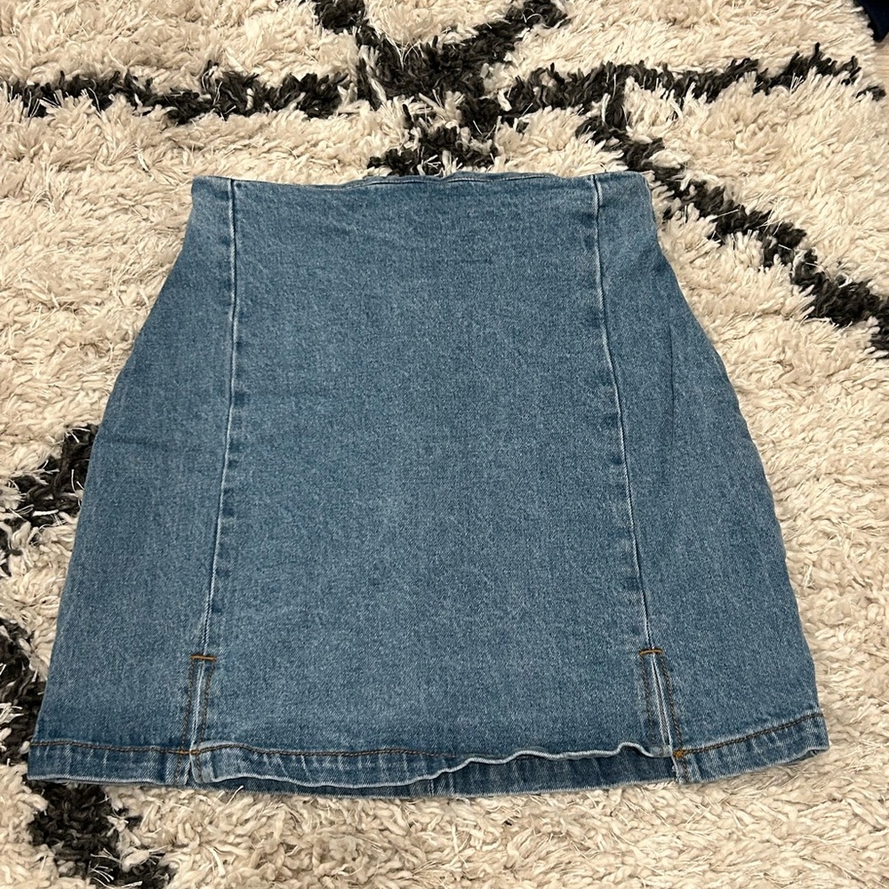 Brandy Melville Cara Denim Skirt